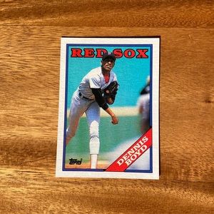 1988 Topps Dennis Boyd baseball card PSA 10